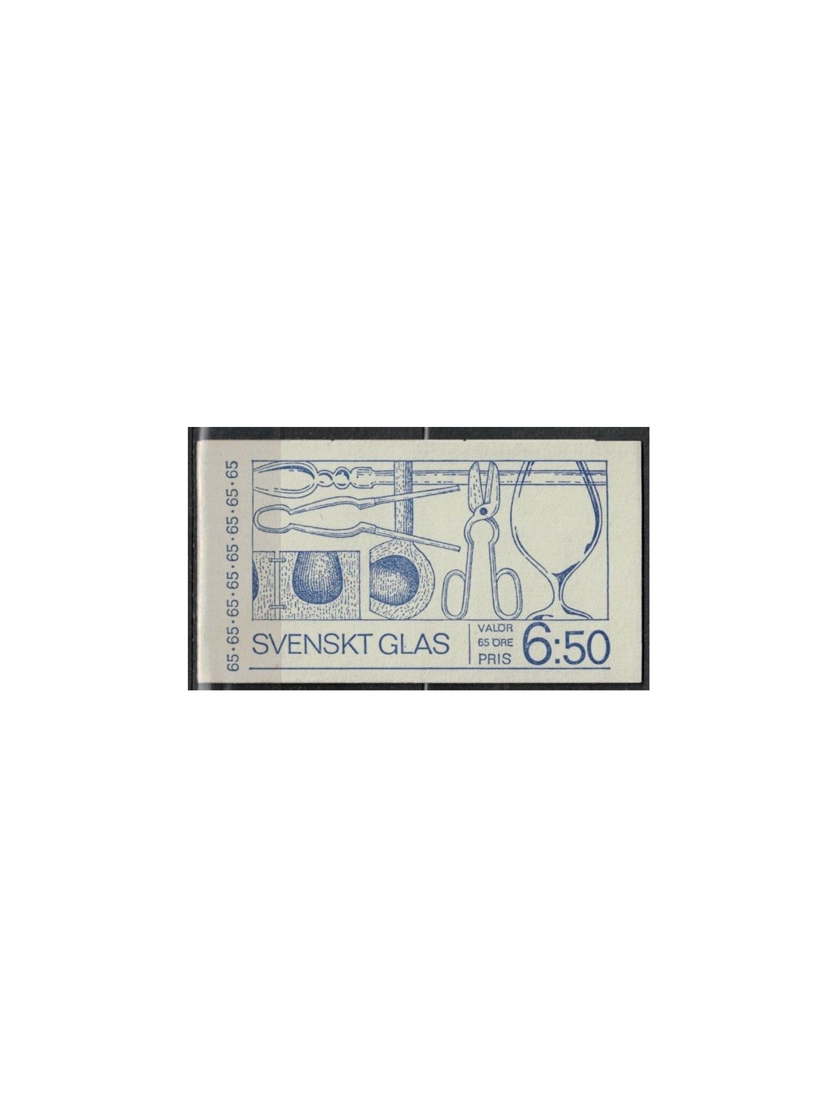 SVEZIA 1972 Artigianato del vetro LB MNH**