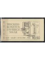 SVEZIA 1983 Anniversario della stampa - Printing 2x5v in libretto