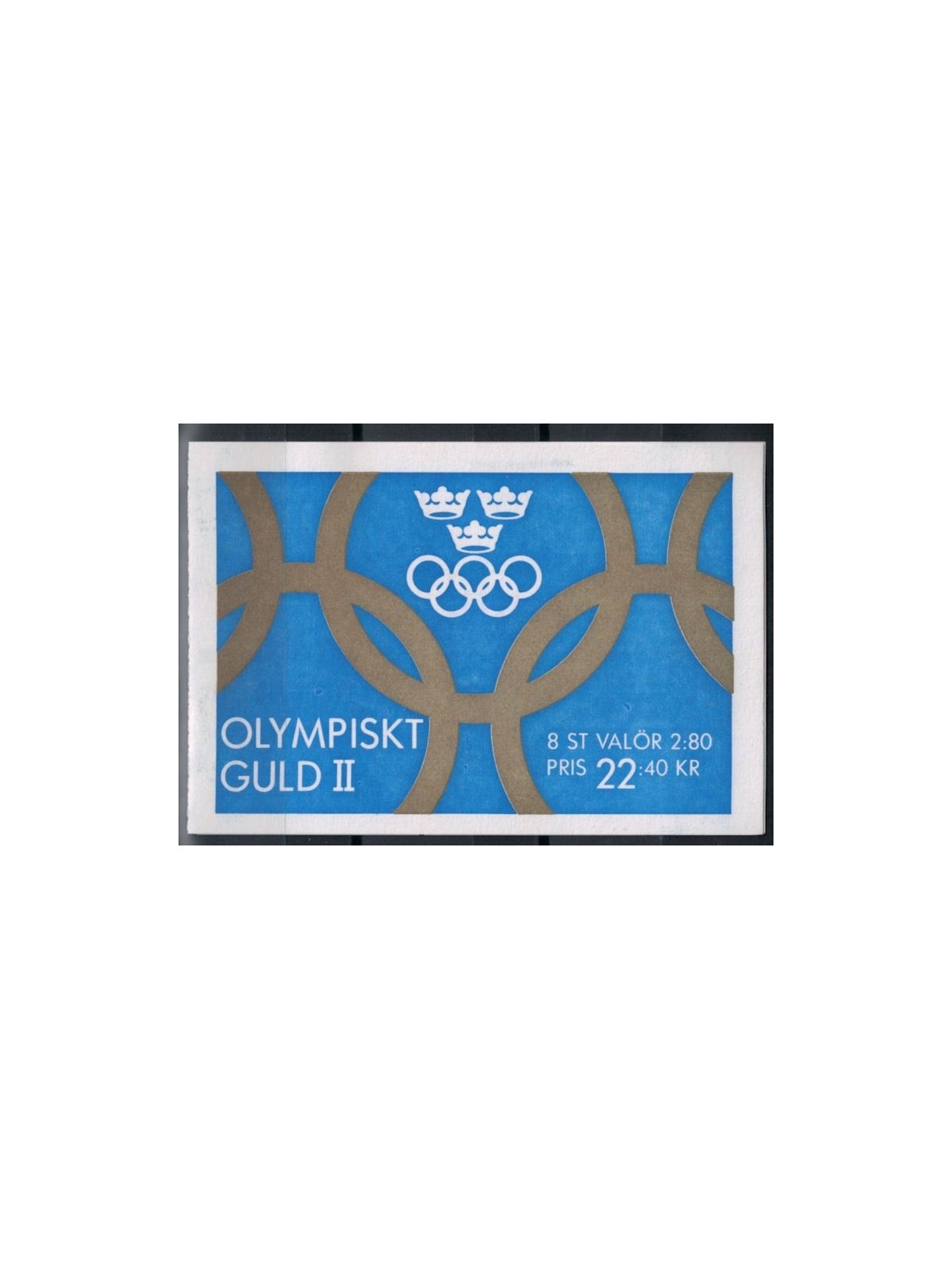 SVEZIA 1992 Medaglie d'oro alle olimpiadi - Olympic winners 2x4v in libretto