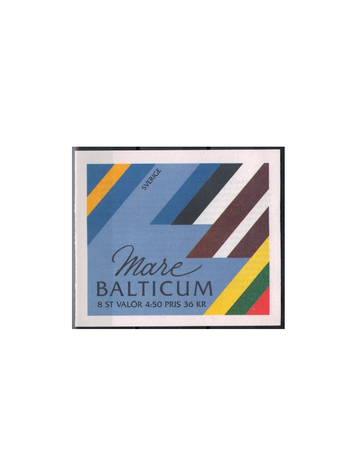 SVEZIA 1992 Uccelli del Mar Baltico - Baltic birds 2x4v in libretto