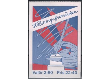 SWEDEN 1992 Greeting stamps 2x4v in booklet