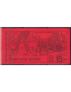 SWEDEN 1980 Christmas 15KR 10x1v in booklet