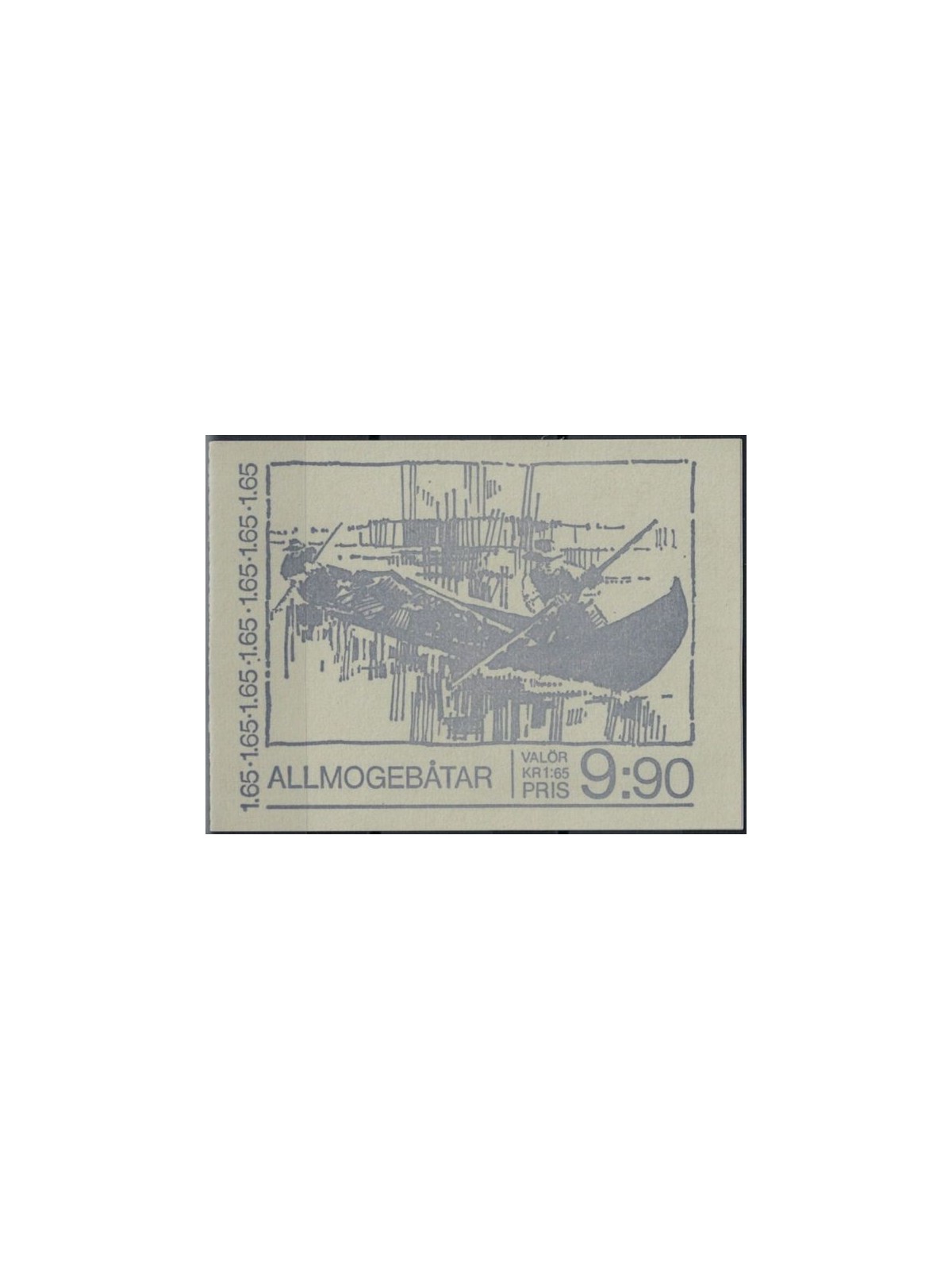 SWEDEN 1981 Sailing boats booklet MNH**