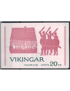 SVEZIA 1990 L'epoca vichinga LB MNH**