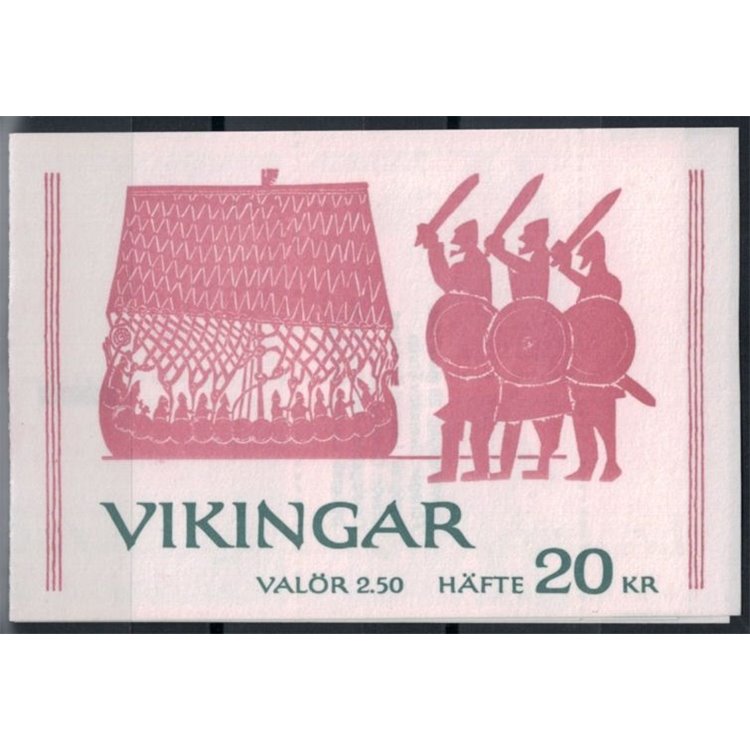 SWEDEN 1990 The Viking Age booklet MNH**