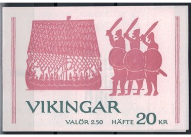 SWEDEN 1990 The Viking Age booklet MNH**