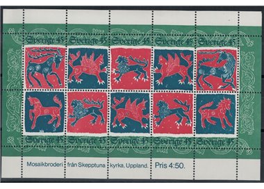 SWEDEN 1974 Christmas s/s MNH**