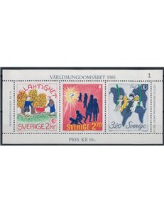 SVEZIA 1985 Anno internazionale della gioventù - International Youth Year BF