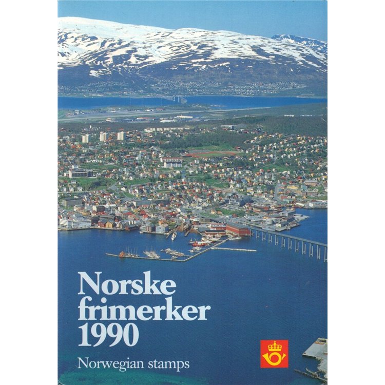 NORVEGIA 1990 Annata completa - Complete Year Set 22v MNH**