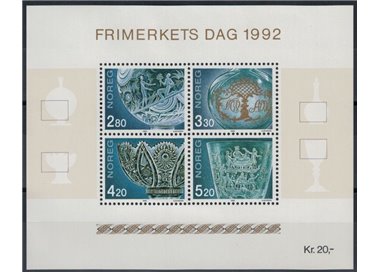 NORWAY 1992 Stamp Day s/s