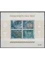 NORVEGIA 1992 Giornata del francobollo - Stamp Day BF