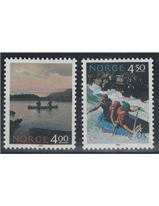 NORVEGIA 1993 Norden, turismo 2v MNH**