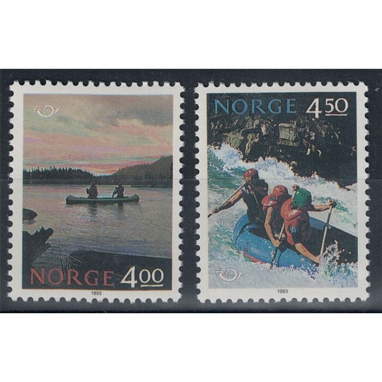 NORWAY 1993 Norden, tourism 2v MNH**