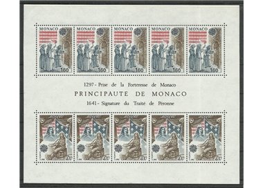 MONACO 1982 Europa BF MNH**