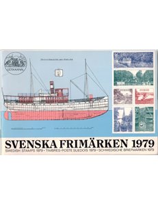 SVEZIA 1979 Annata completa 41v + 1 BF MNH**