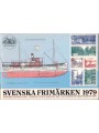 SVEZIA 1979 Annata completa 41v + 1 BF MNH**