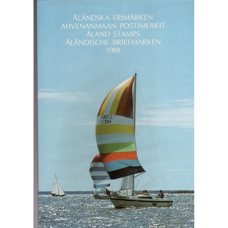 ALAND 1988 Complete Year Set 6v MNH**