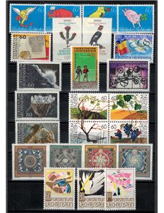 LIECHTENSTEIN 1994 Annata completa - Complete Year Set 24v MNH**