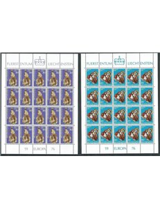 LIECHTENSTEIN 1976 Europa 2 m/s MNH**