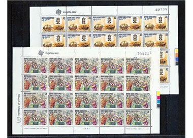 CYPRUS 1982 Europe 2 m/s MNH**