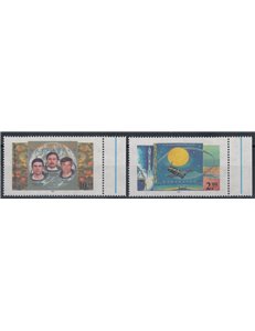 KAZAKHSTAN 1995 Cosmonautics Day 2v MNH**