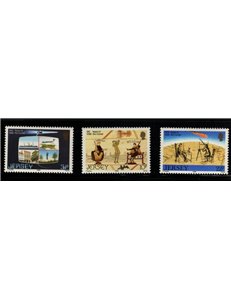 JERSEY 1986 Halley's Comet 3v MNH**