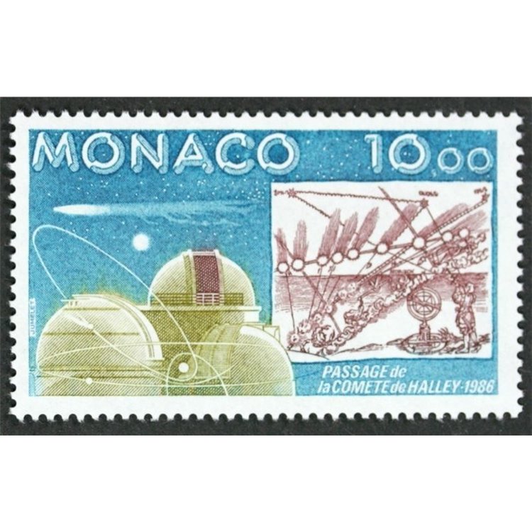 MONACO 1986 Cometa di Halley MNH**