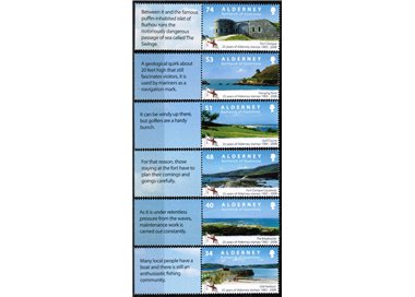 ALDERNEY 2008 Vedute 6v MNH**