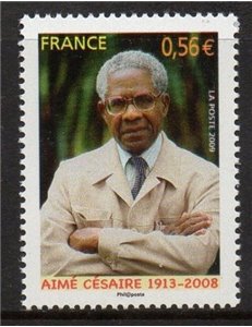 FRANCIA 2009 Aimé Césaire MNH**