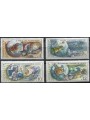 RUSSIA 1976 Primo uomo nello Spazio 4v MNH**