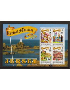 JERSEY 1990 Tourism Festival s/s MNH**