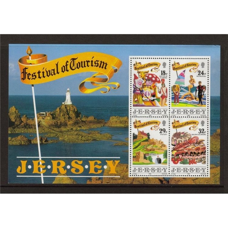 JERSEY 1990 Tourism Festival s/s MNH**
