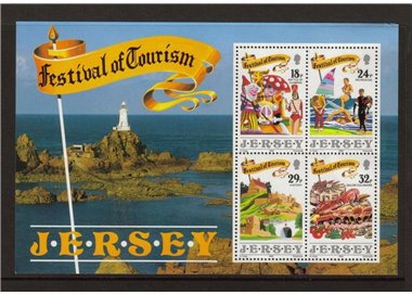 JERSEY 1990 Tourism Festival s/s MNH**