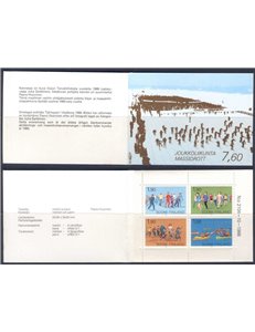 FINLAND 1989 Mass sports booklet MNH**