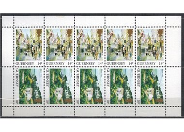 GUERNSEY 1984 Vedute dell'isola (10p + 14p) MF MNH**