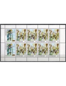 GUERNSEY 1984 Vedute dell'isola (14p + 9p) MF MNH**
