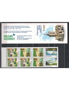 GUERNSEY 1989 Vedute dell'isola (4p + 6p + 12p + 18p) LB MNH**