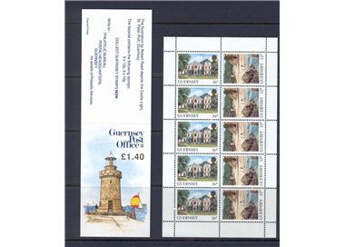 GUERNSEY 1988 Views of the island booklet MNH**
