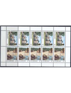 GUERNSEY 1988 Views of the island m/s MNH**