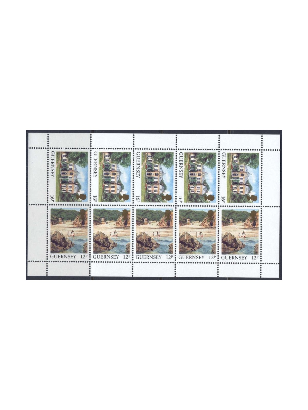 GUERNSEY 1988 Vedute dell'isola MF MNH**