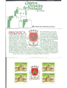 PORTUGAL 1986 Castles and coats of arms (Braganza) booklet MNH**