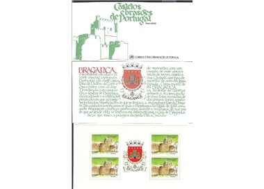 PORTUGAL 1986 Castles and coats of arms (Braganza) booklet MNH**