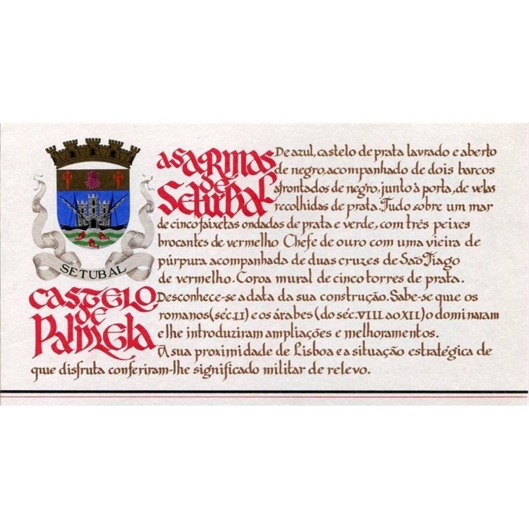 PORTOGALLO 1988 Castelli e stemmi araldici (Palmela) LB MNH**