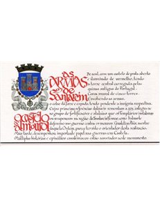 PORTUGAL 1988 Castles and coats of arms (Almourol) booklet MNH**
