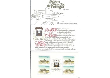 PORTOGALLO 1987 Castelli e stemmi araldici (Marvao) LB MNH**