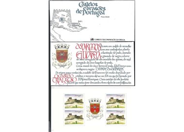 PORTUGAL 1987 Castles and heraldic coats of arms (Trancoso) booklet MNH**