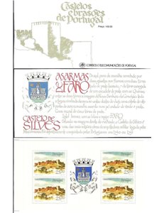 PORTOGALLO 1987 Castelli e stemmi araldici (Silves) LB MNH**