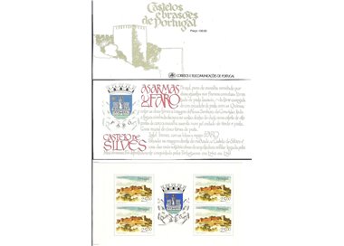 PORTUGAL 1987 Castles and coats of arms (Silves) booklet MNH**