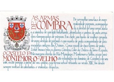 PORTOGALLO 1986 Castelli e stemmi araldici (Montemor) LB MNH**