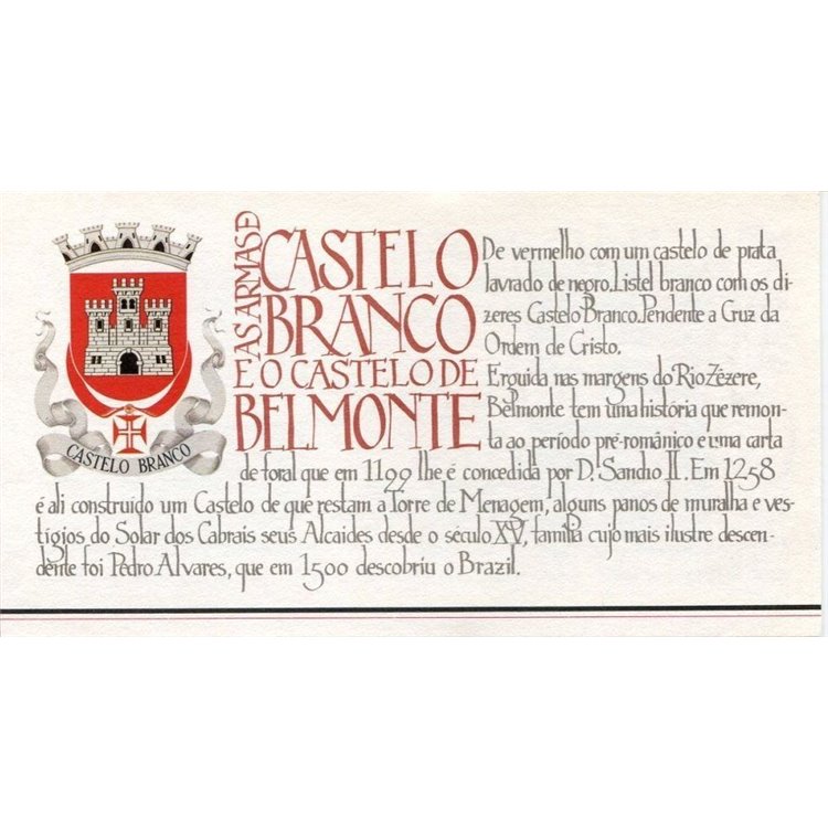 PORTUGAL 1986 Castles and coats of arms (Belmonte) booklet MNH**